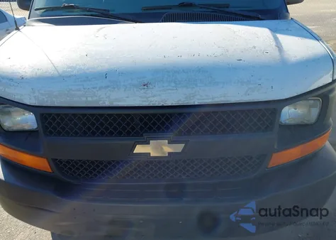 2014 Chevrolet Express 2500 Work Van из США, поврежденный, VIN 1GCWGFBA9E1136708